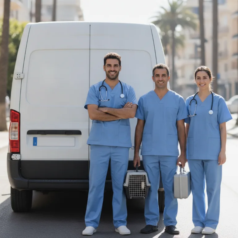 Veterinario team a Aprilia